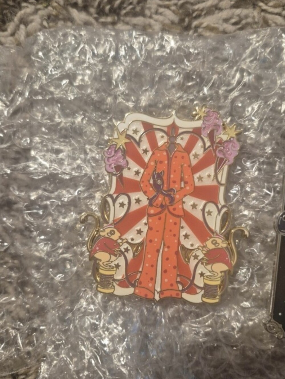 Coraline circus fantasy pin